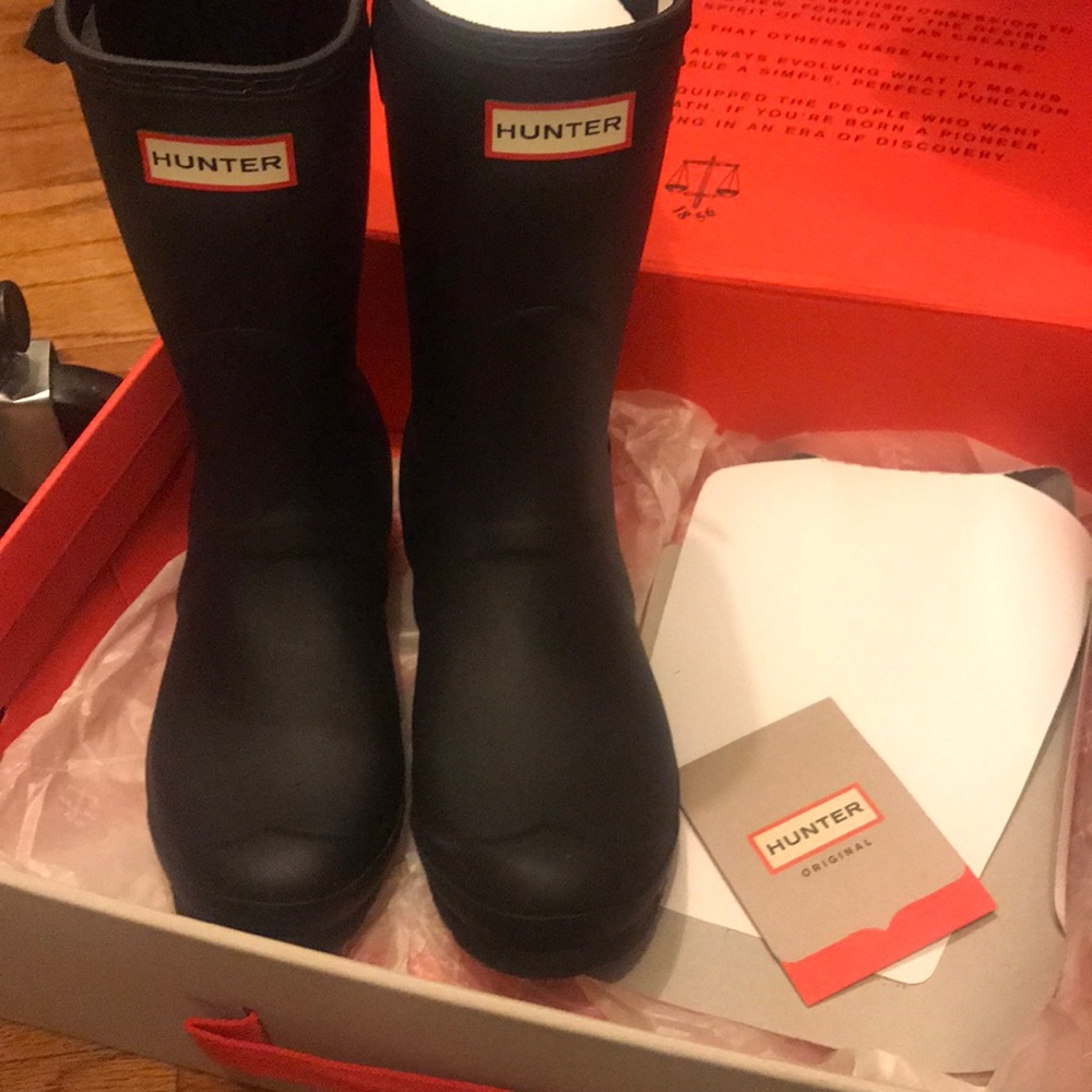 Hunter Short Boots NEW Women's 7